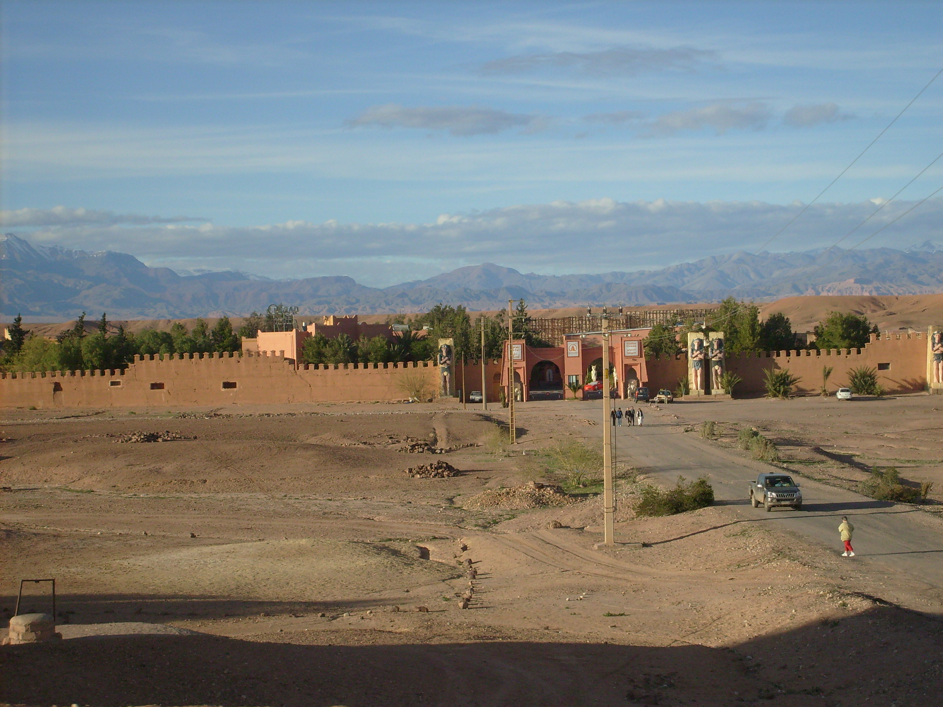 Atlas Film Studios in Ouarzazate, Morocco